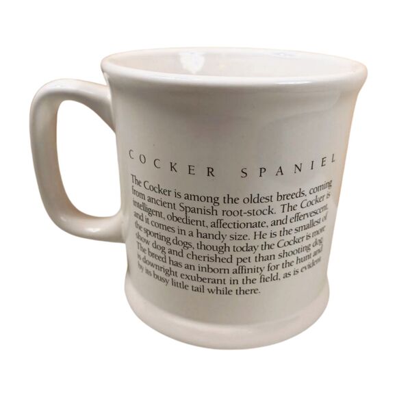 Patricia Roberts for Trendtex Collection Cocker Spaniel 16 oz Coffee Mug Cup - Picture 2 of 4